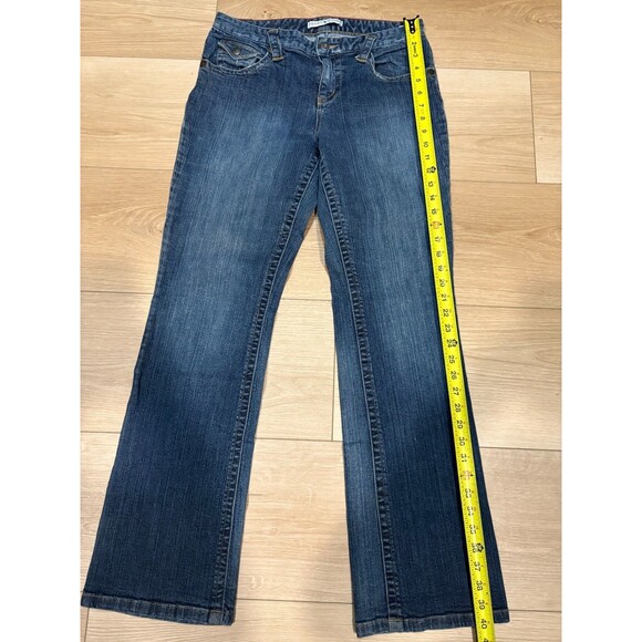 Tommy Hilfiger Women's 10 Low Rise Bootcut Jeans Stretch Medium Wash Denim - Picture 2 of 9